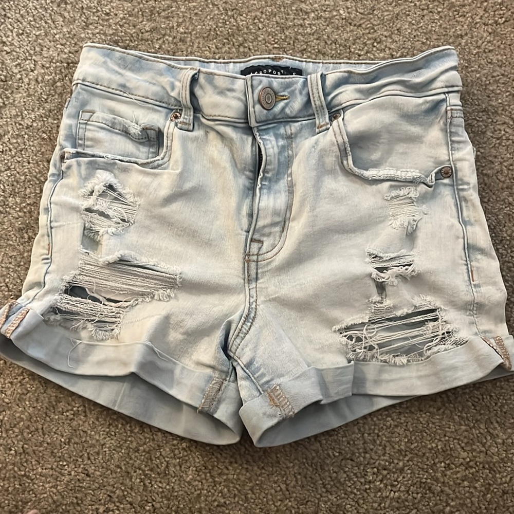 Aéropostale High Rise Midi Jeans